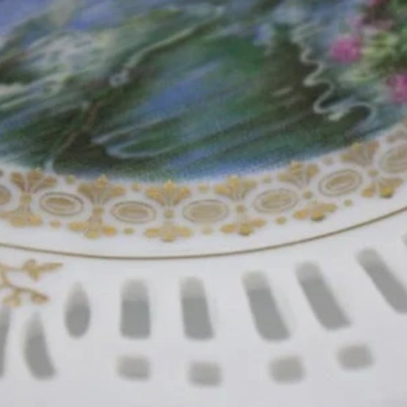 Bavaria Germany Reticulated Plate - Picture 3 of 4